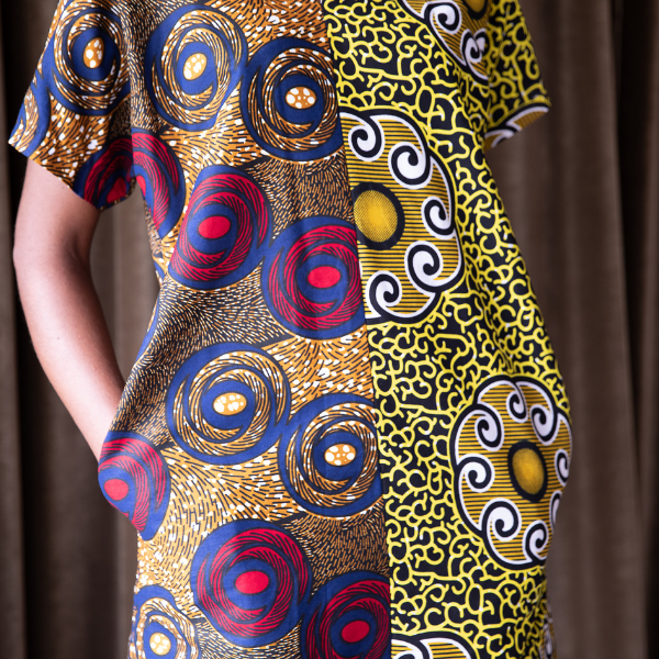 African sales inspired dresses
