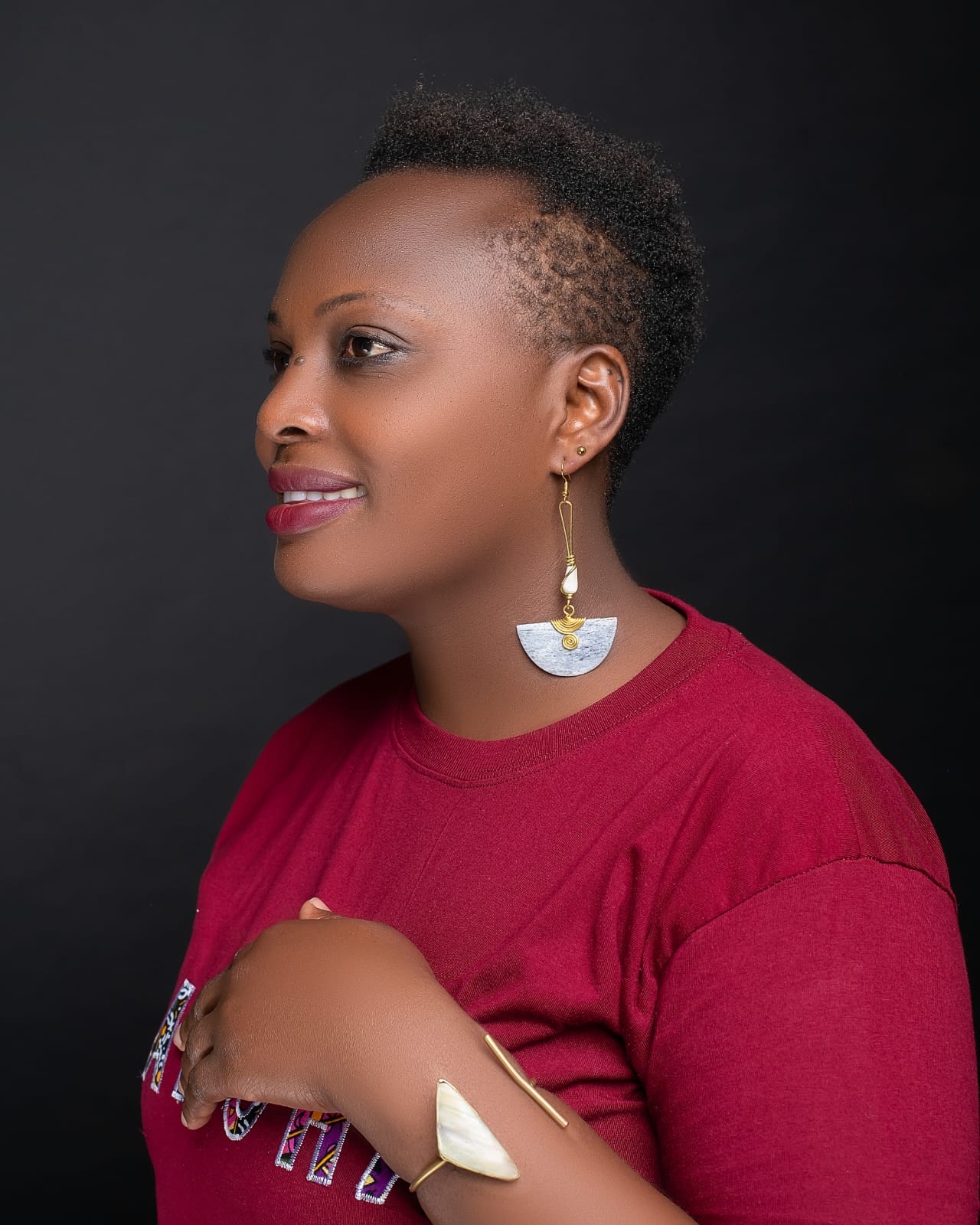 Kenyan Brass Earrings