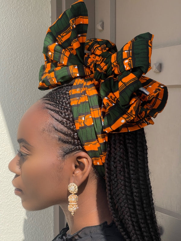 Green headwrap