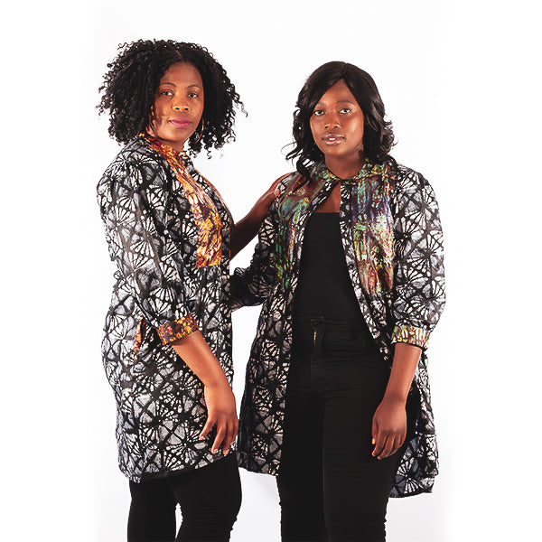 Orente fashions - Kemi Shirt Dress {Green-Black}.This shirt dress has been designed for tight fit on the waist and loose on the hips. Can be worn buttoned with a pair of tights and heels or cute sandals.
