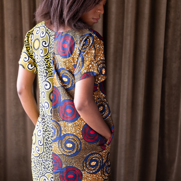 Bright summer sundress NZ unique handmade artisan