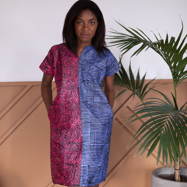 Bright light dress comfortable for travel NZ